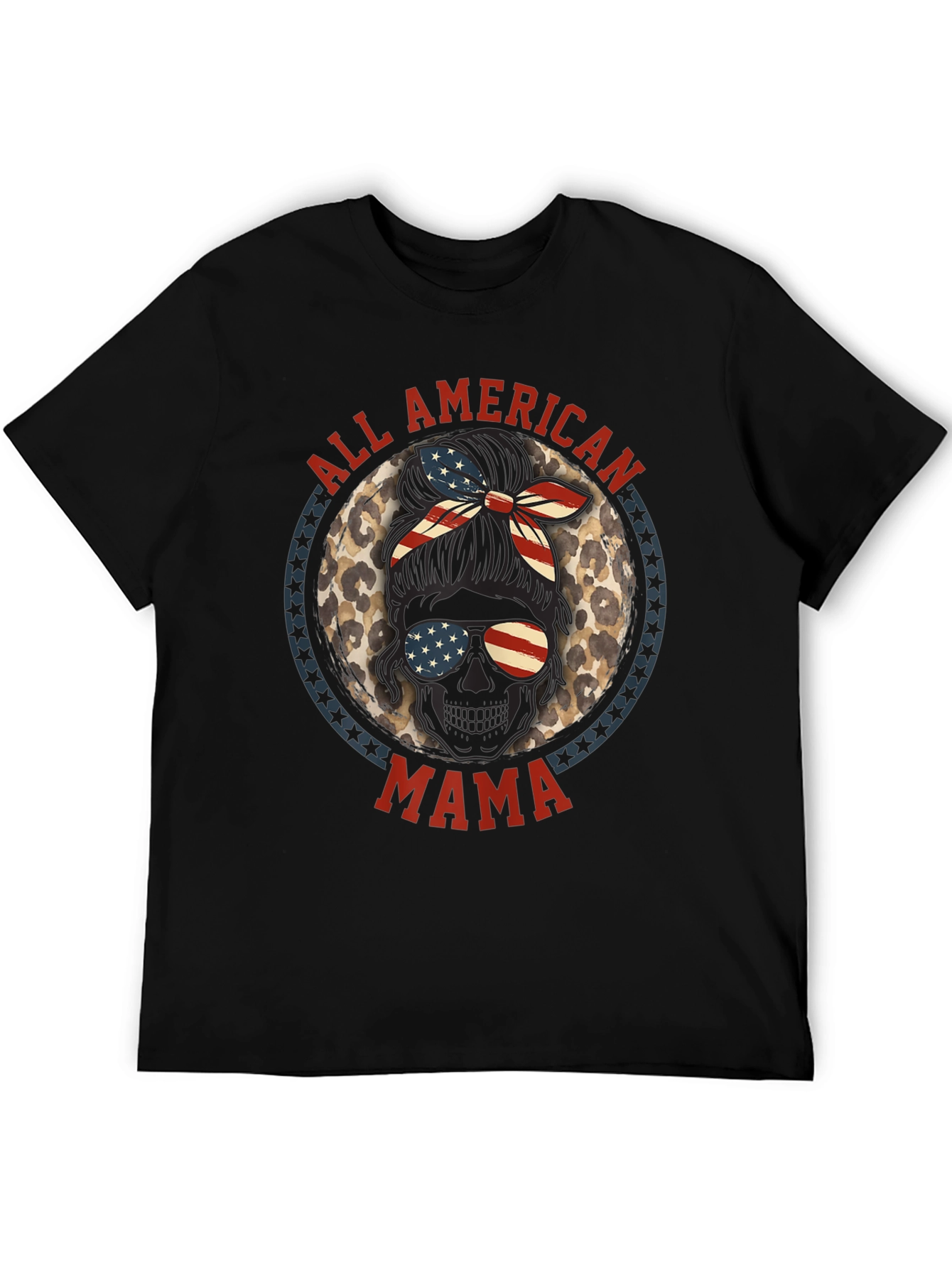 All American Mama Graphic T-Shirt