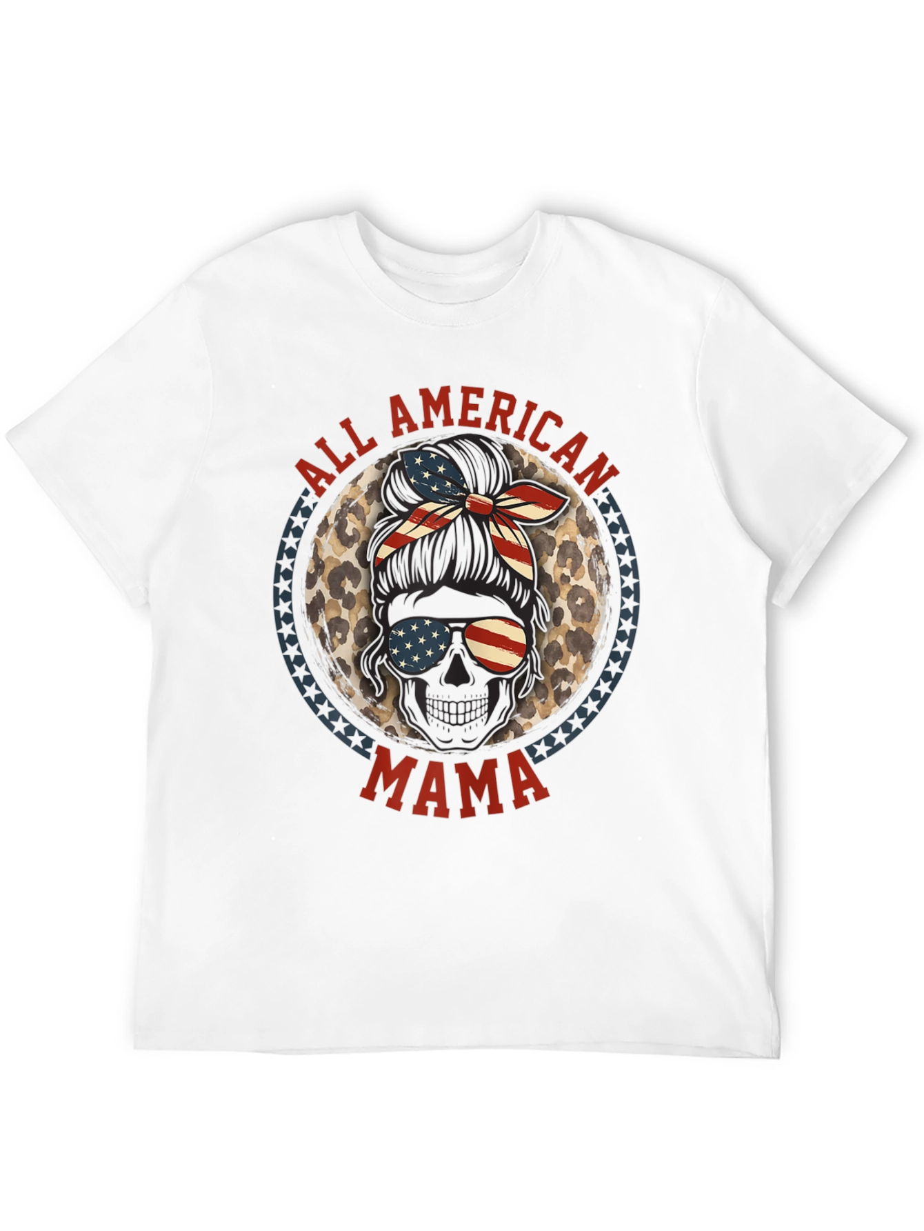 All American Mama Graphic T-Shirt
