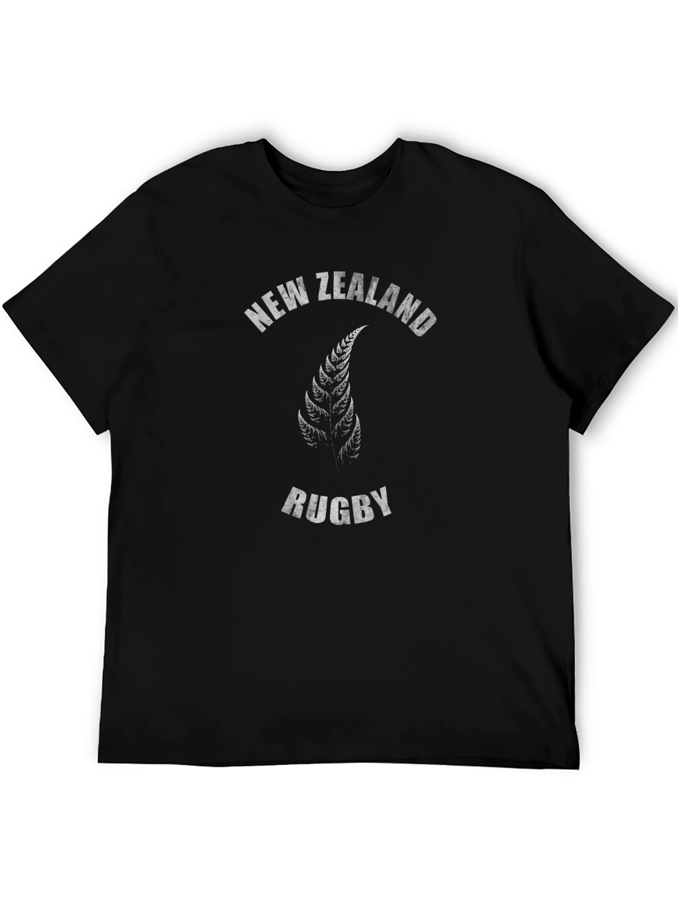 New Zealand Rugby Black T-Shirt