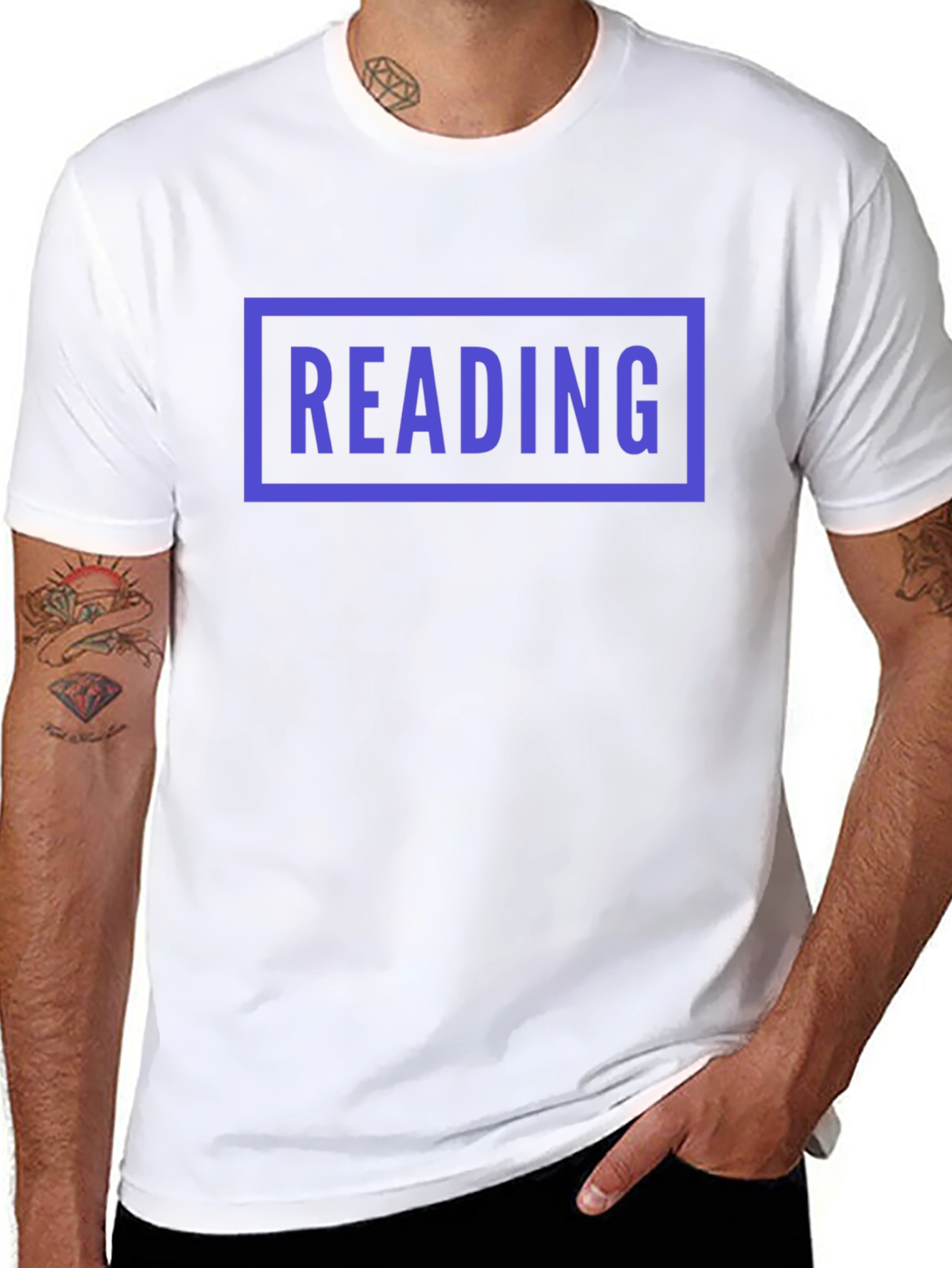 Reading Graphic Tee - Soft Cotton Unisex Shirt
