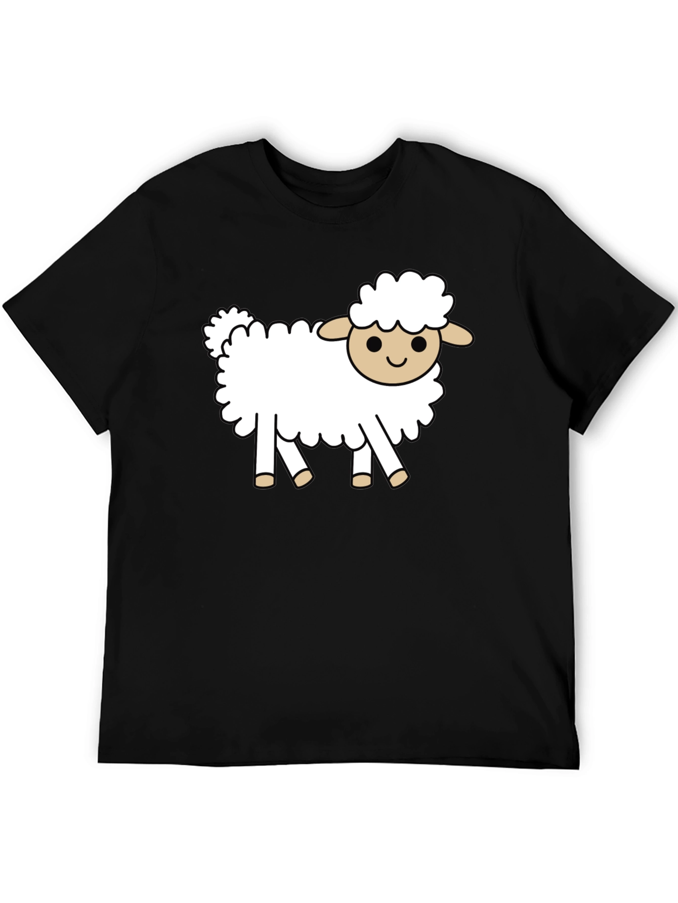 Sheep Graphic Tee - Cute Animal Shirt