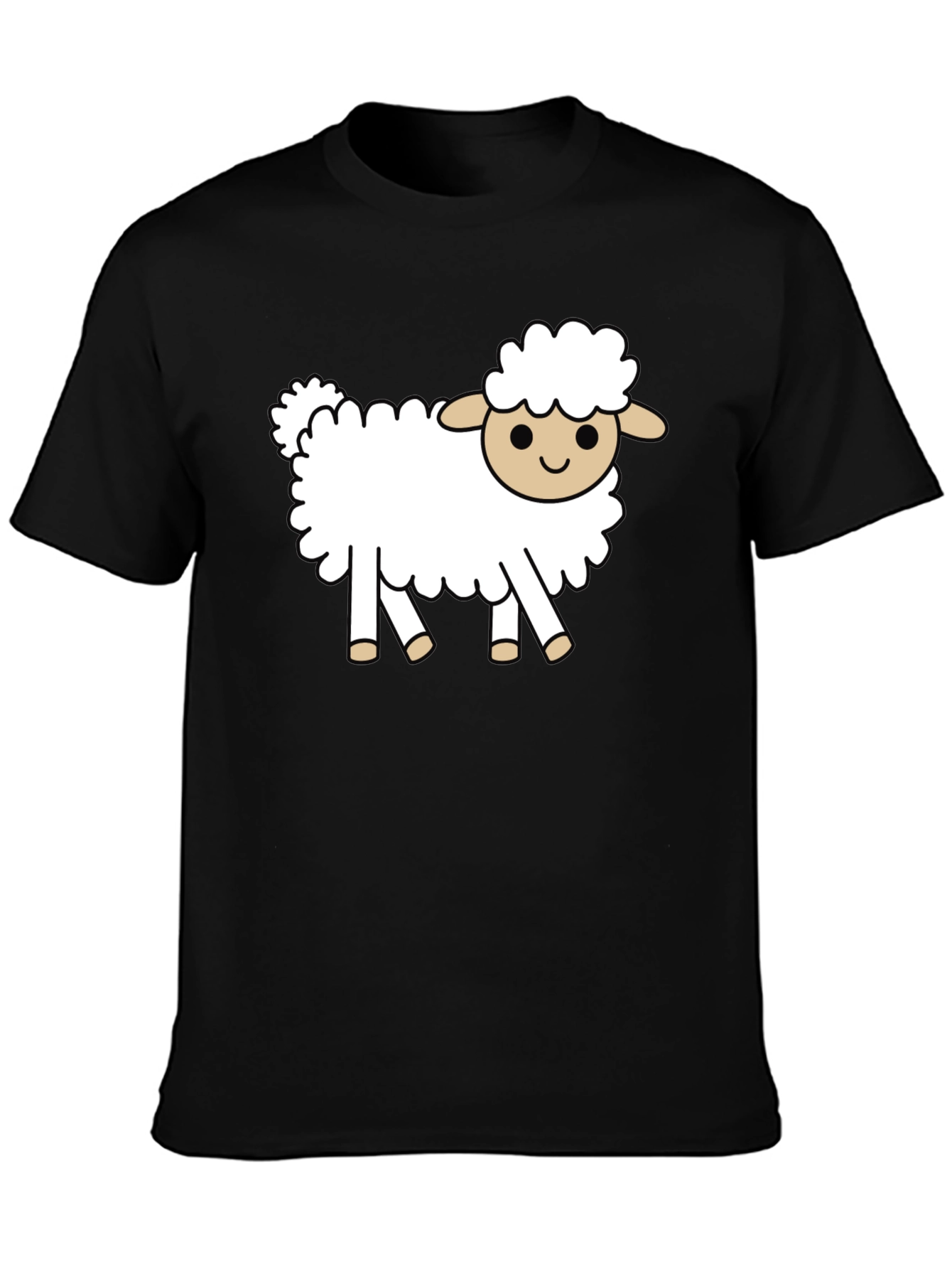 Sheep Graphic Tee - Cute Animal Shirt