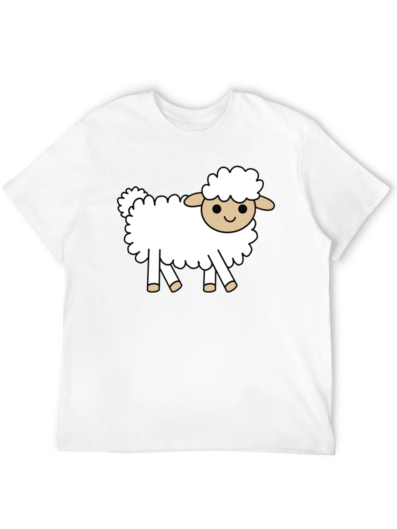 Sheep Graphic Tee - Cute Animal Shirt