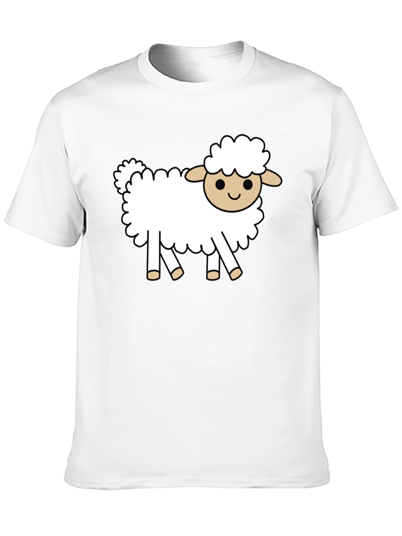 Sheep Graphic Tee - Cute Animal Shirt