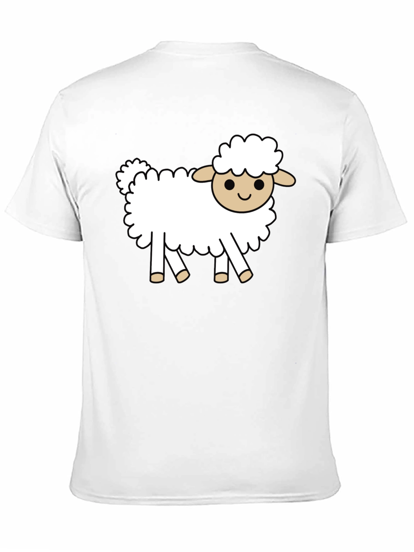 Sheep Graphic Tee - Cute Animal Shirt