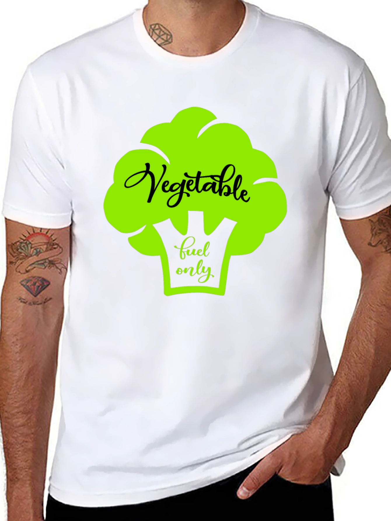 Vegetable Fuel Only Graphic T-Shirt