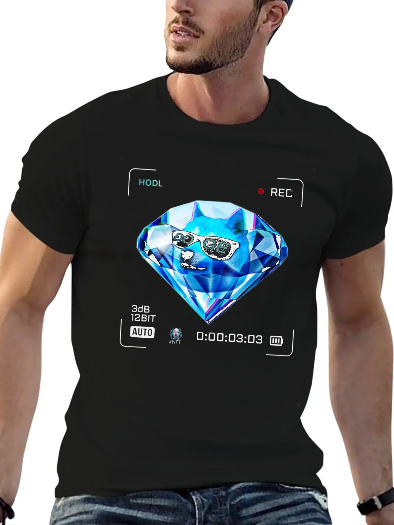 💎HODL The ÐOGE 🚀 Lightweight Cotton T-Shirt – Daily Comfort Graphic Shirt