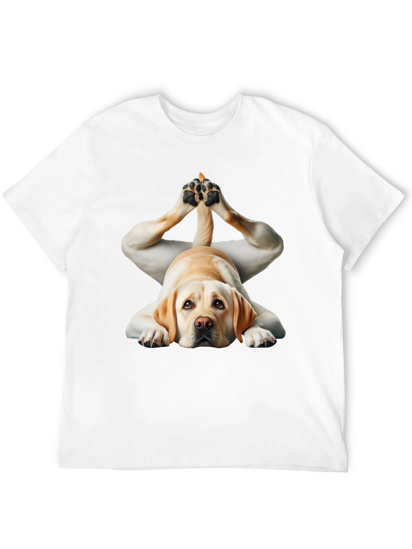 Yoga Dog Black T-Shirt