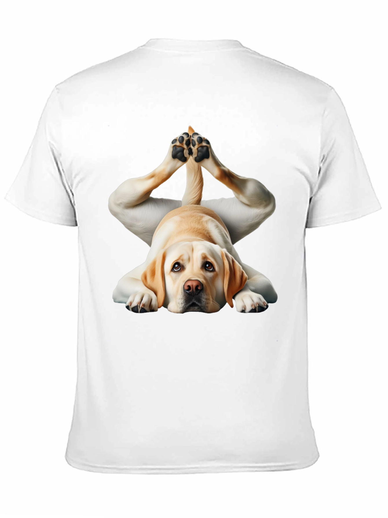 Yoga Dog Black T-Shirt