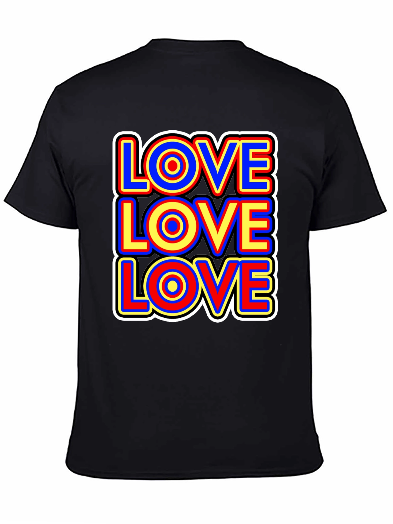 Retro Love T-Shirt - Bold Graphic Print