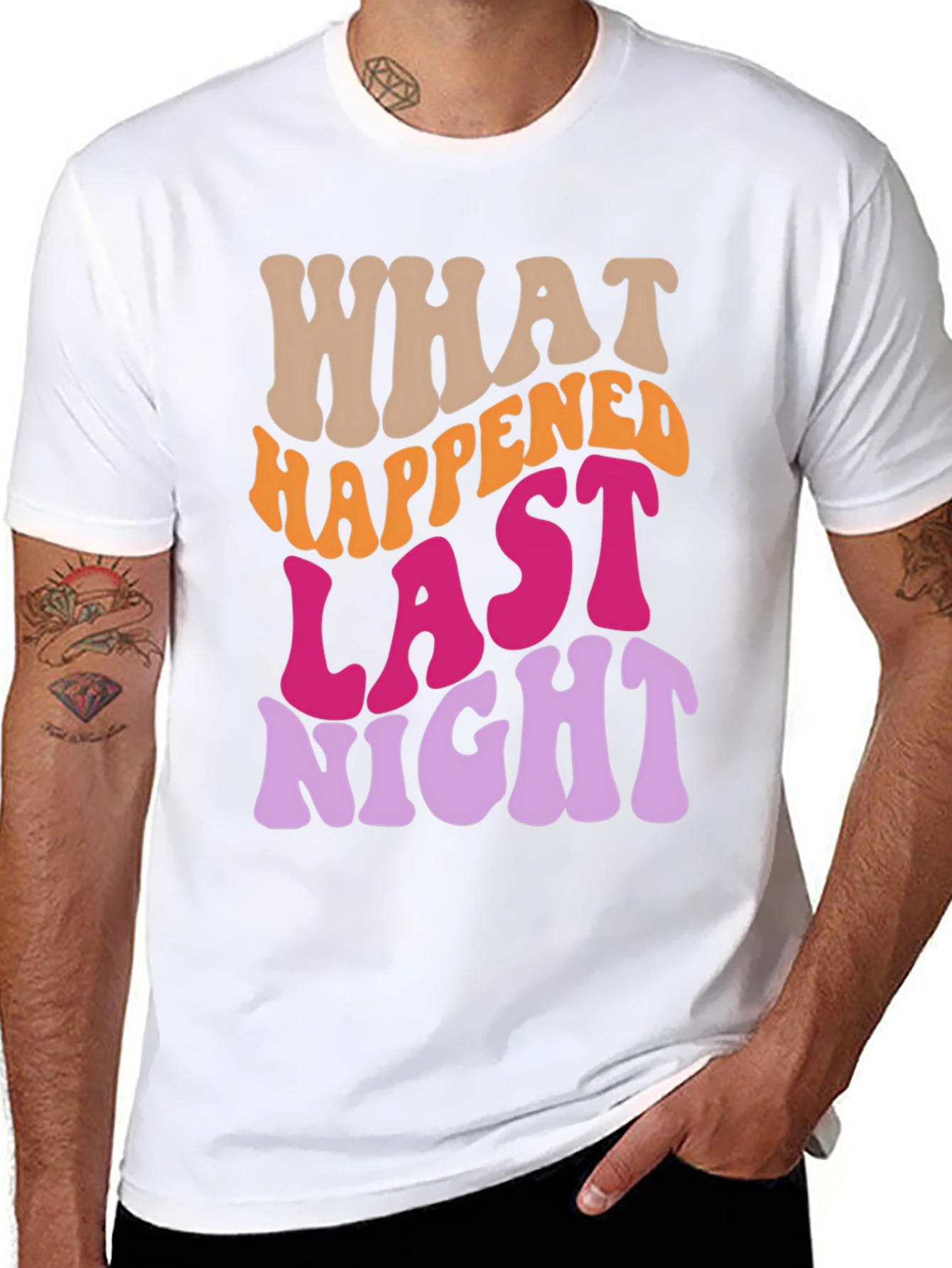 What Happened Last Night Graphic Tee