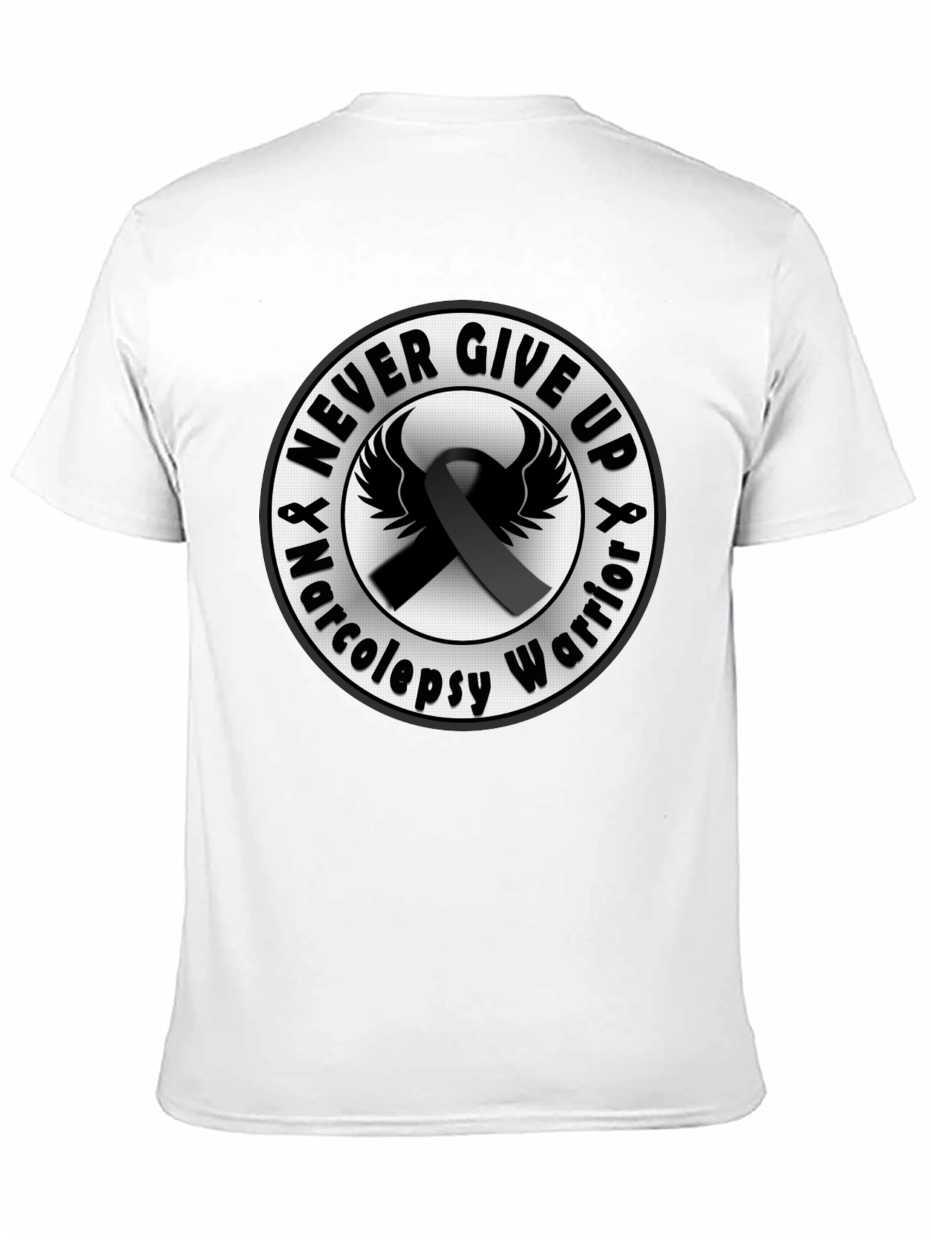 Narcolepsy Warrior Black T-Shirt