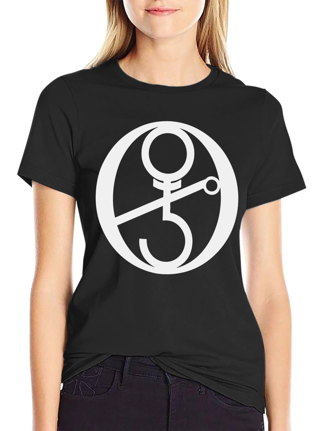 Occult Symbol Graphic Tee - Black Unisex T-Shirt