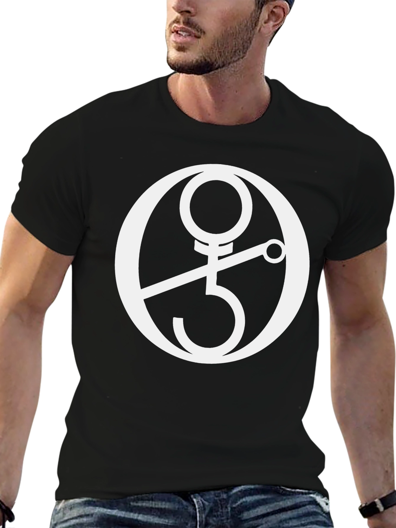 Occult Symbol Graphic Tee - Black Unisex T-Shirt