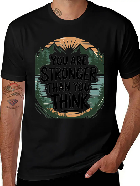 "Inspirational Strength T-Shirt Fo3705 Classic Fit Graphic Tee For Daily Comfort – Unisex Cotton Shirt