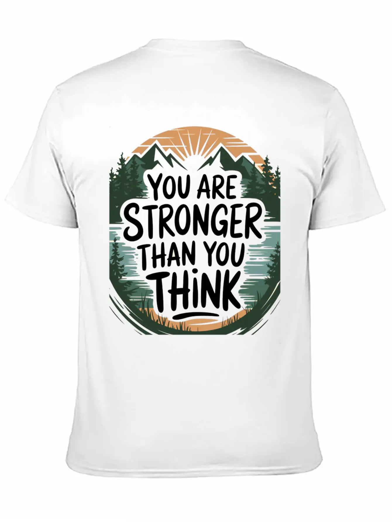 "Inspirational Strength T-Shirt Fo3705 Classic Fit Graphic Tee For Daily Comfort – Unisex Cotton Shirt