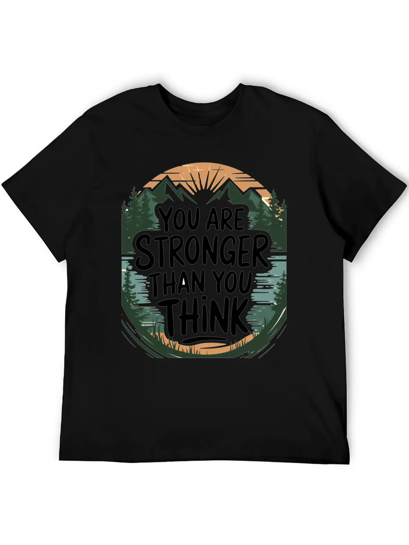 "Inspirational Strength T-Shirt Fo3705 Classic Fit Graphic Tee For Daily Comfort – Unisex Cotton Shirt