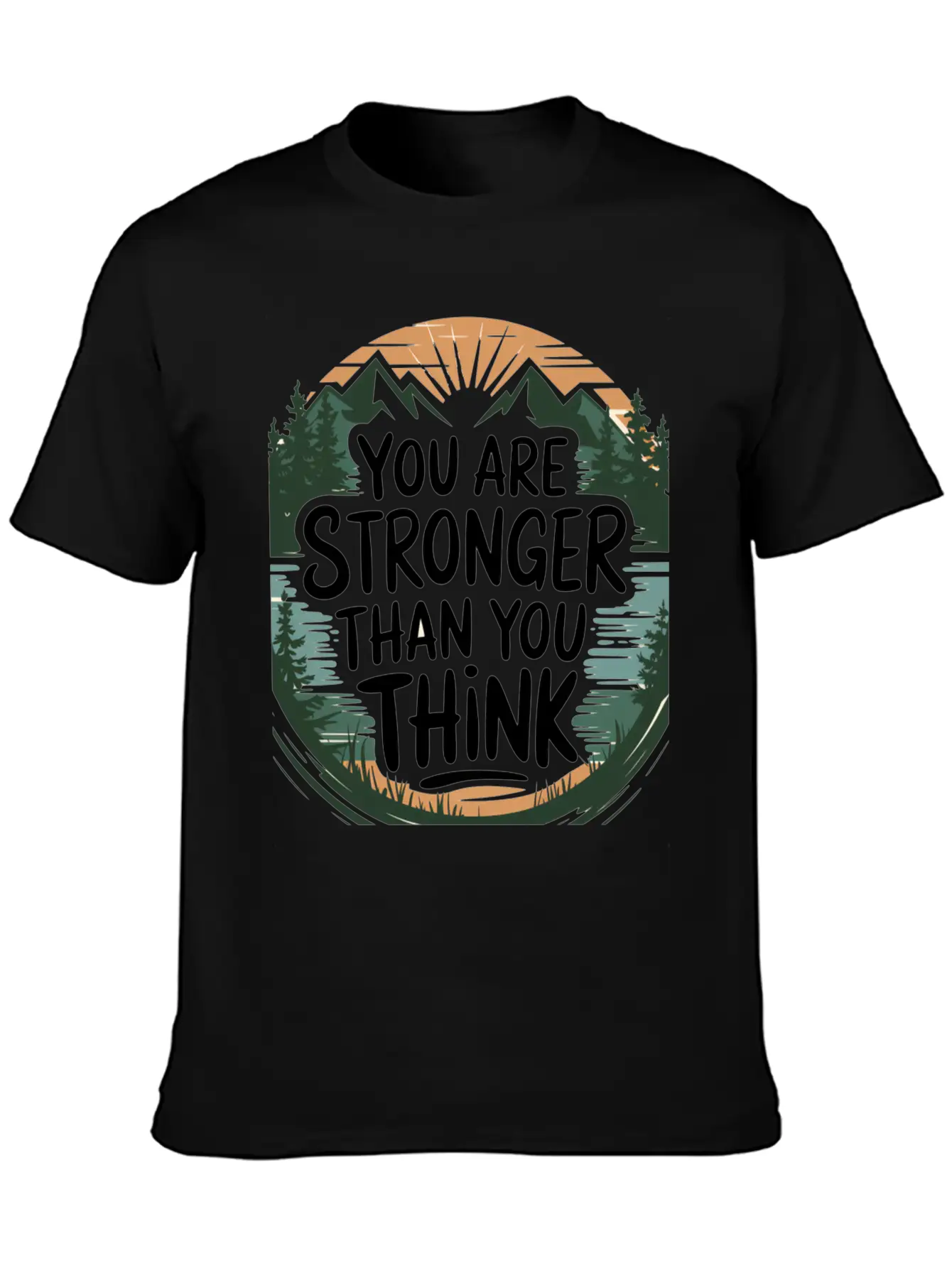 "Inspirational Strength T-Shirt Fo3705 Classic Fit Graphic Tee For Daily Comfort – Unisex Cotton Shirt