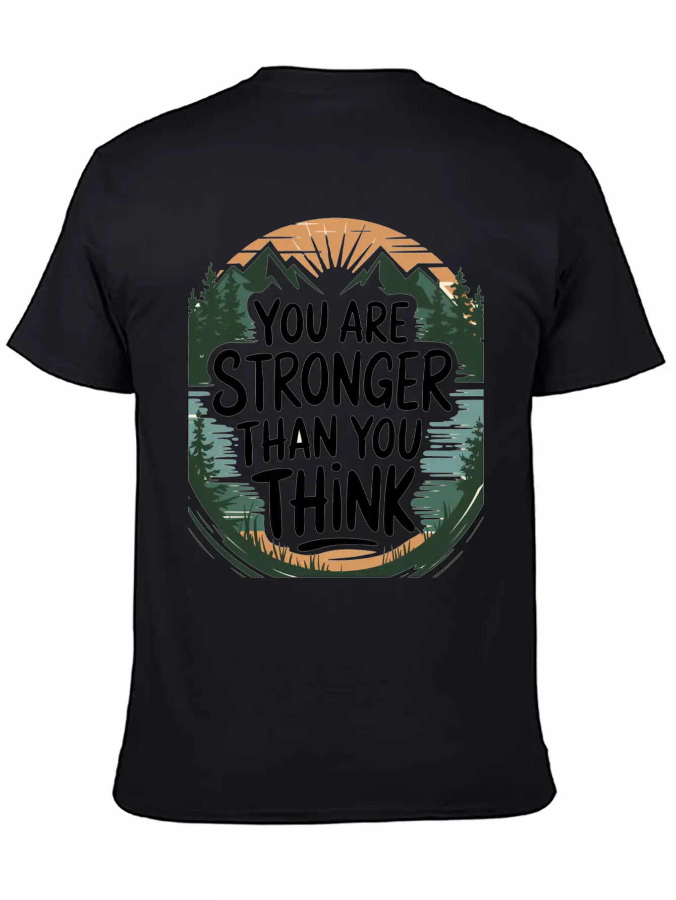 "Inspirational Strength T-Shirt Fo3705 Classic Fit Graphic Tee For Daily Comfort – Unisex Cotton Shirt