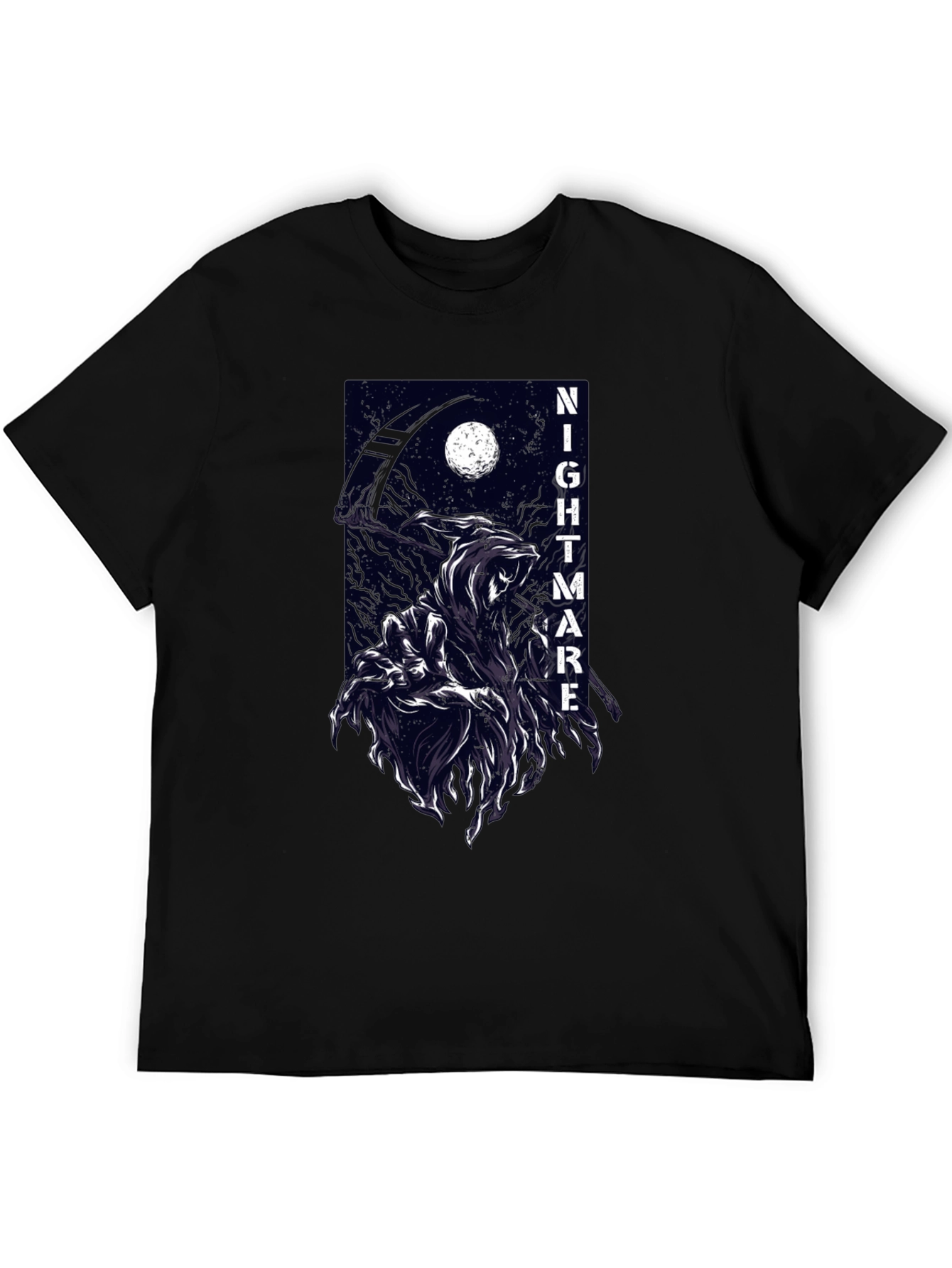 Nightmare Reaper Graphic T-Shirt - Dark and Edgy Tee