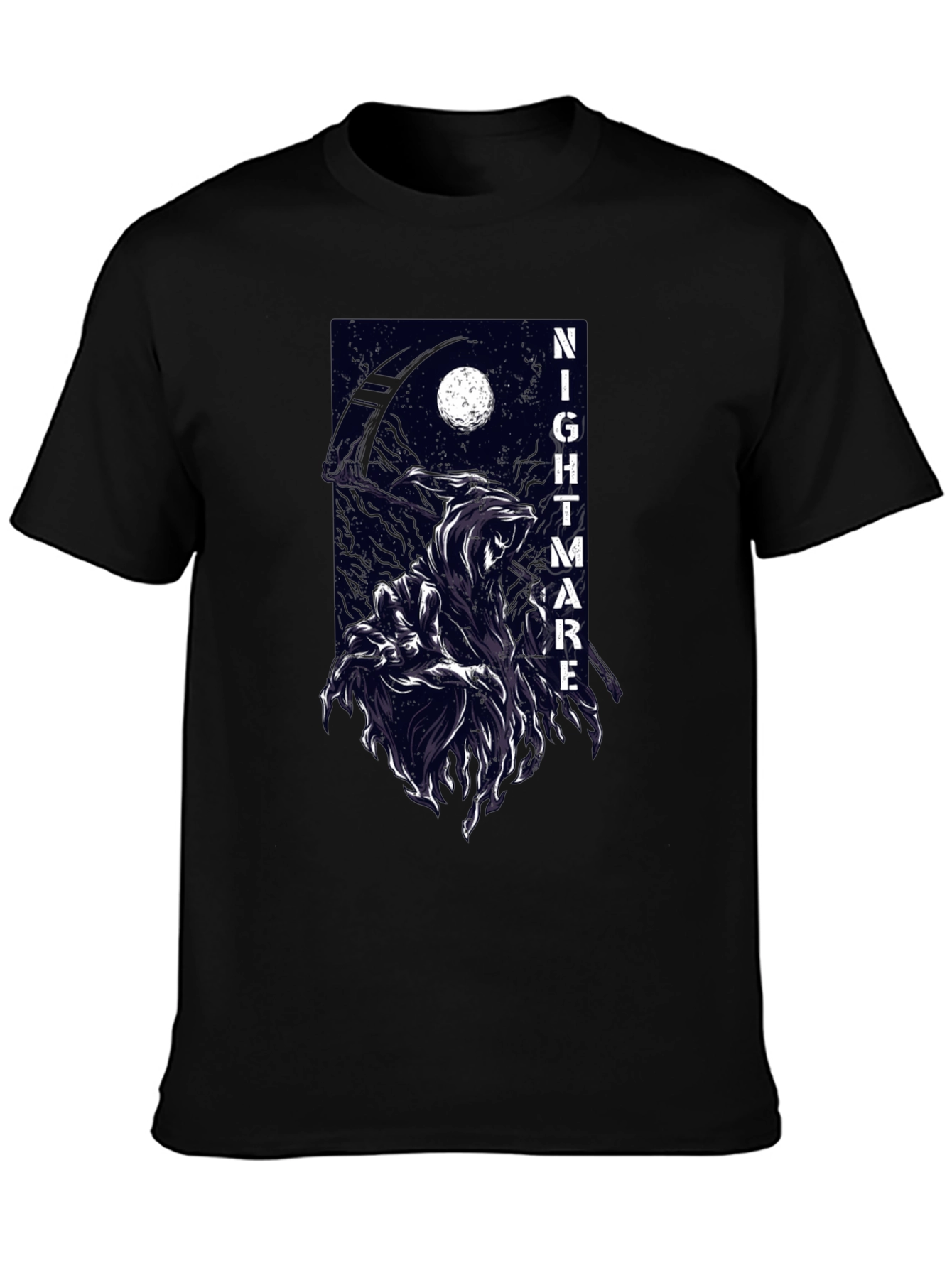 Nightmare Reaper Graphic T-Shirt - Dark and Edgy Tee