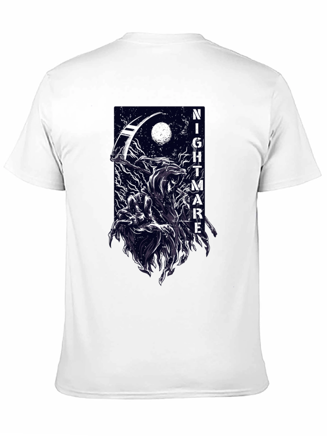Nightmare Reaper Graphic T-Shirt - Dark and Edgy Tee
