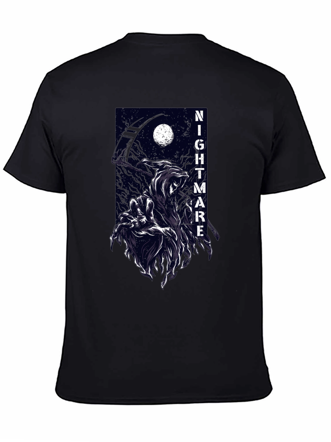 Nightmare Reaper Graphic T-Shirt - Dark and Edgy Tee