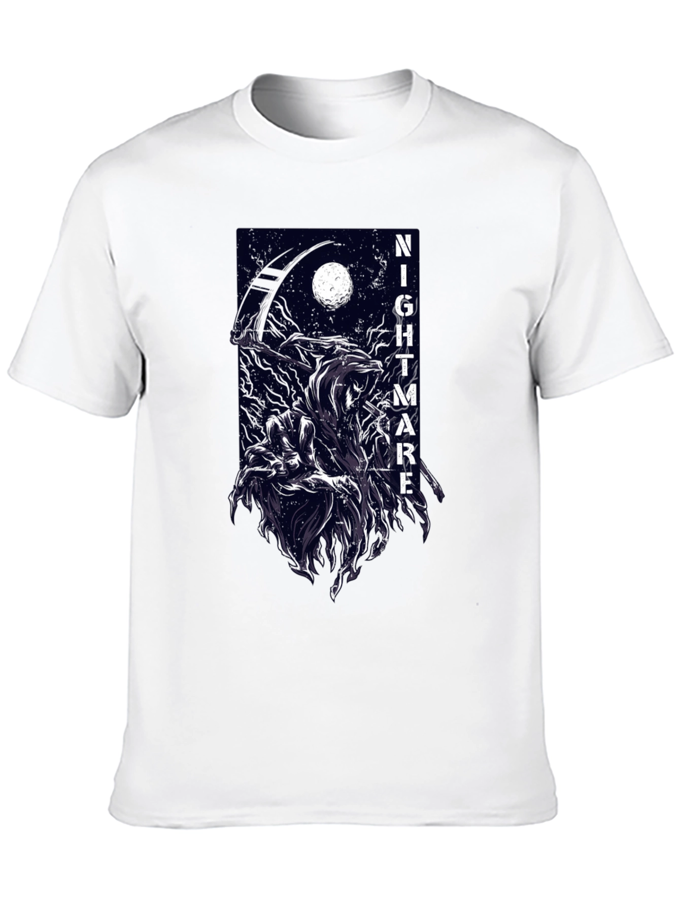 Nightmare Reaper Graphic T-Shirt - Dark and Edgy Tee