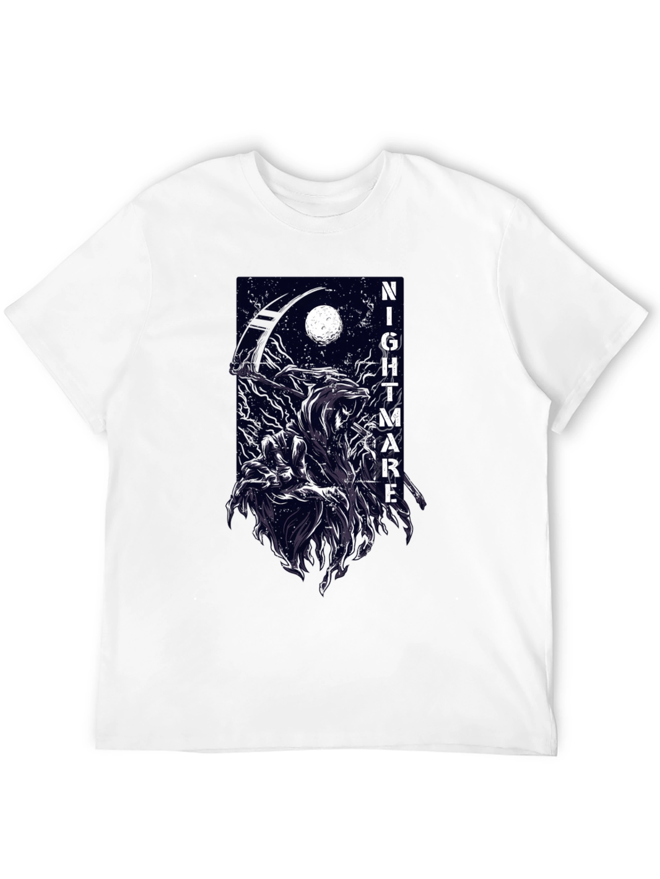 Nightmare Reaper Graphic T-Shirt - Dark and Edgy Tee