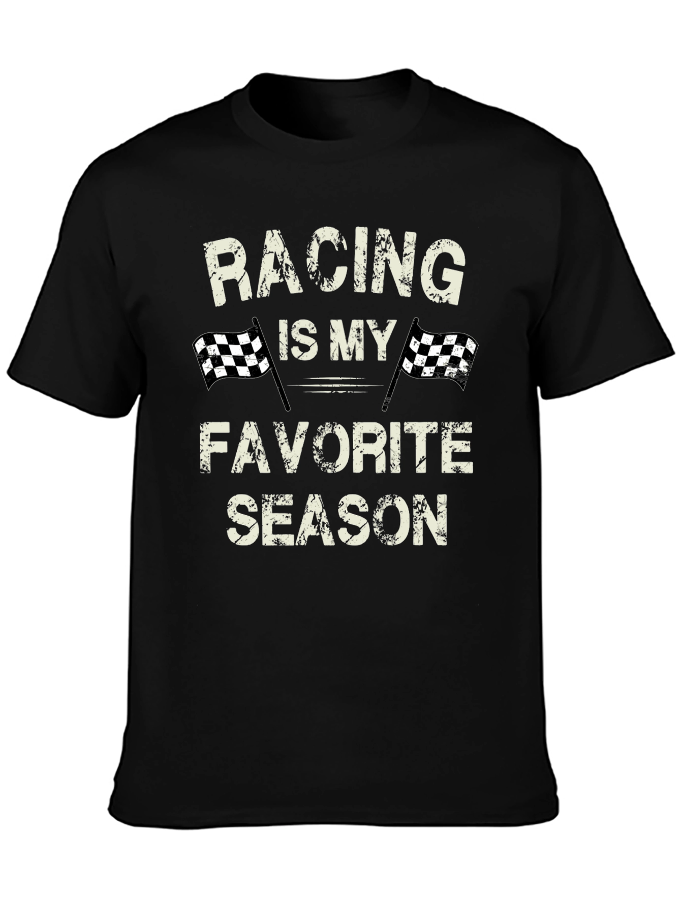 Racing is My Favorite Season Graphic Tee