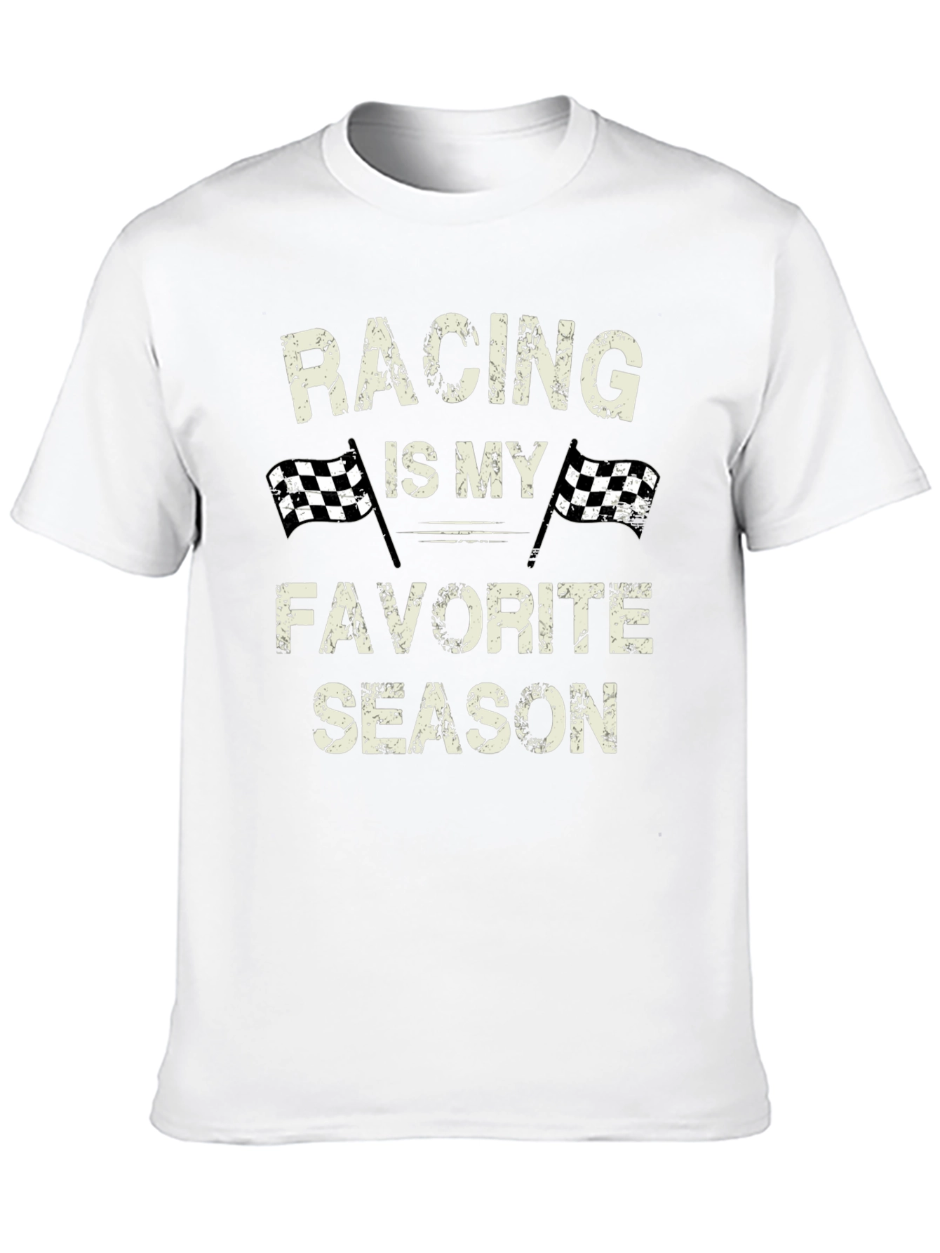 Racing is My Favorite Season Graphic Tee