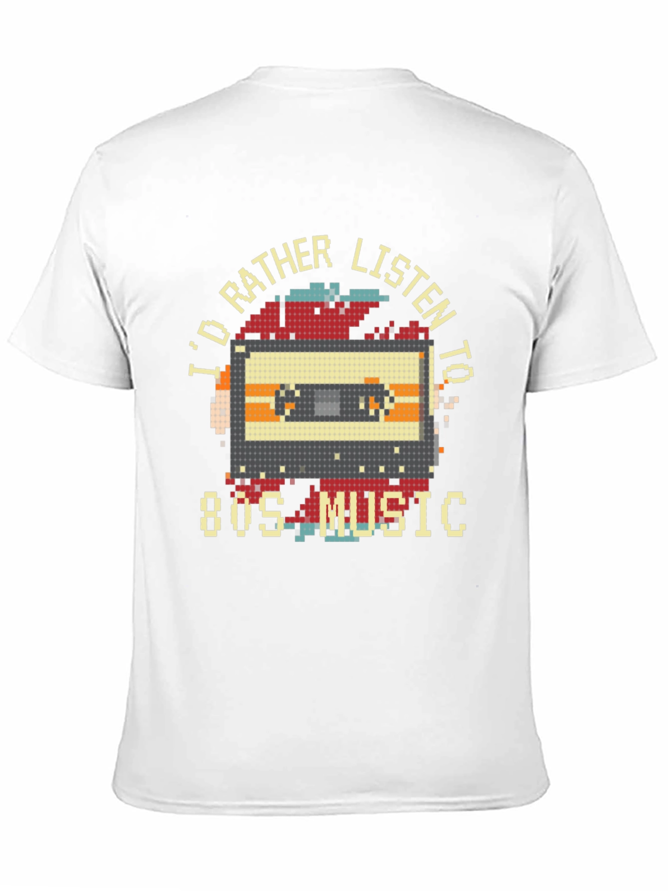 Retro 80s Music Graphic T-Shirt