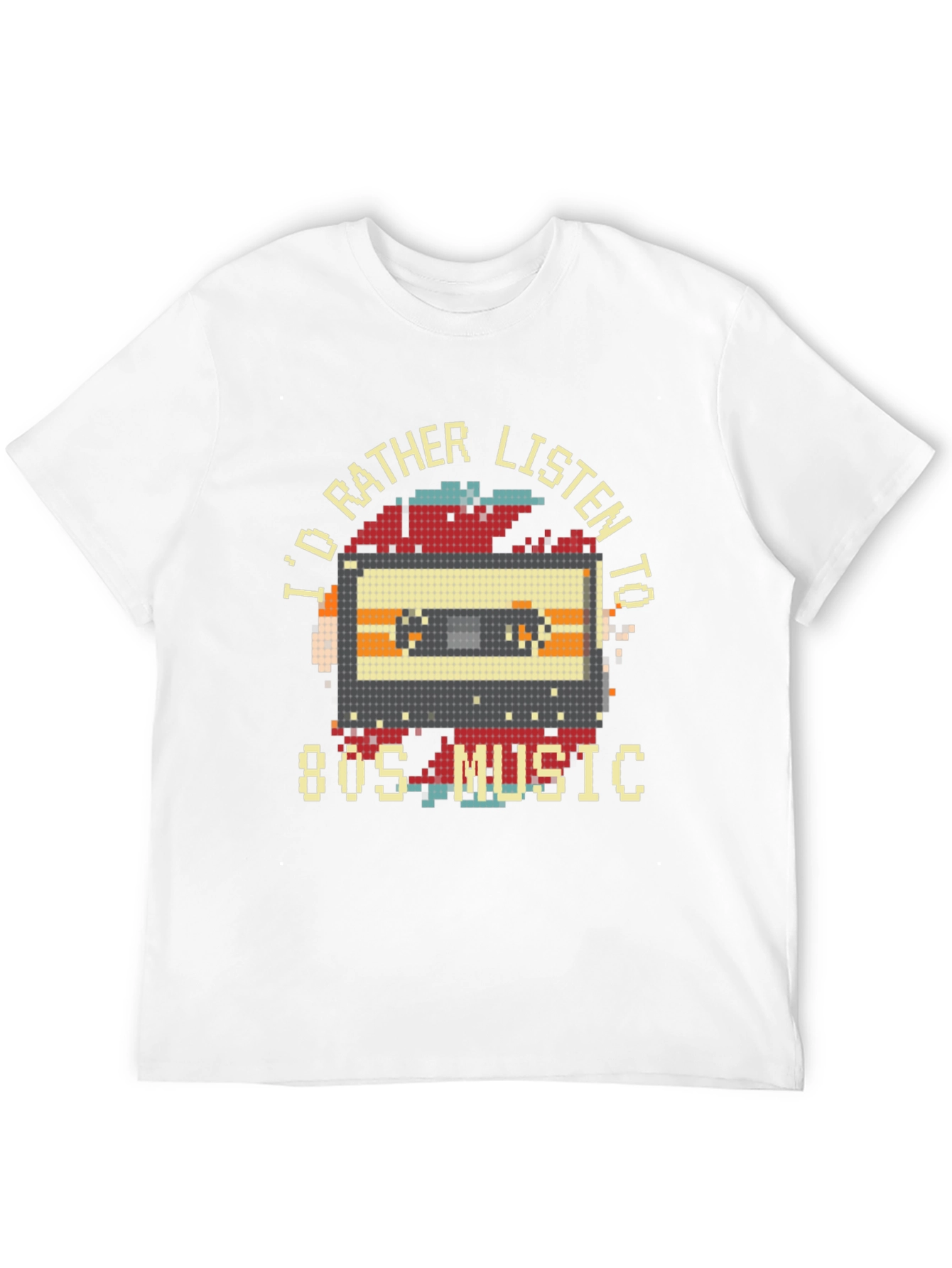 Retro 80s Music Graphic T-Shirt