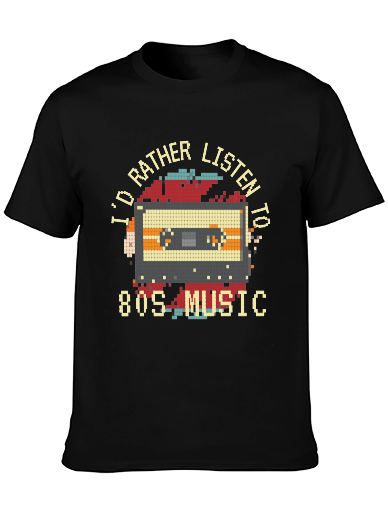 Retro 80s Music Graphic T-Shirt