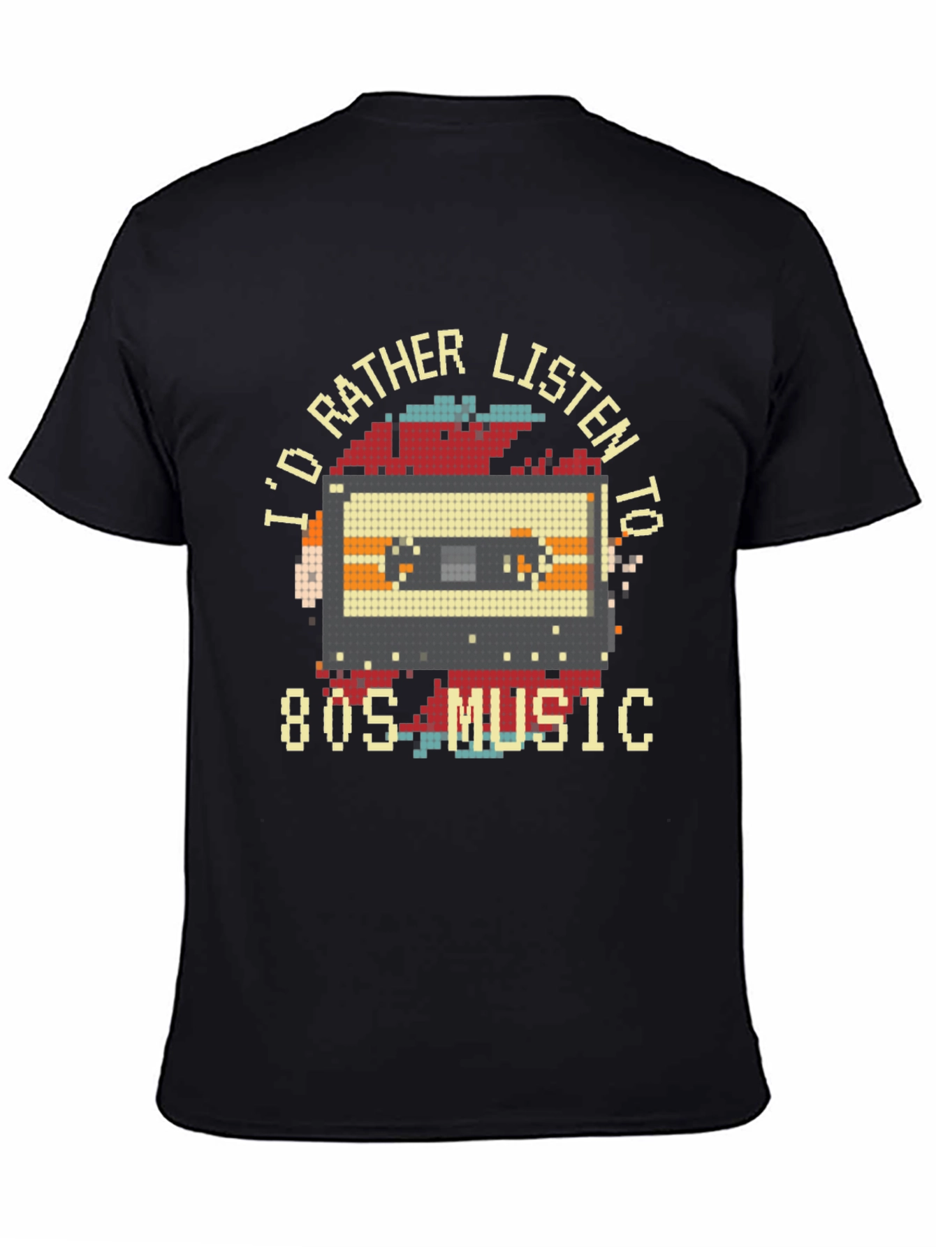 Retro 80s Music Graphic T-Shirt