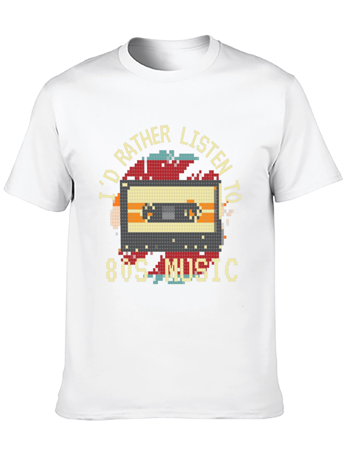 Retro 80s Music Graphic T-Shirt