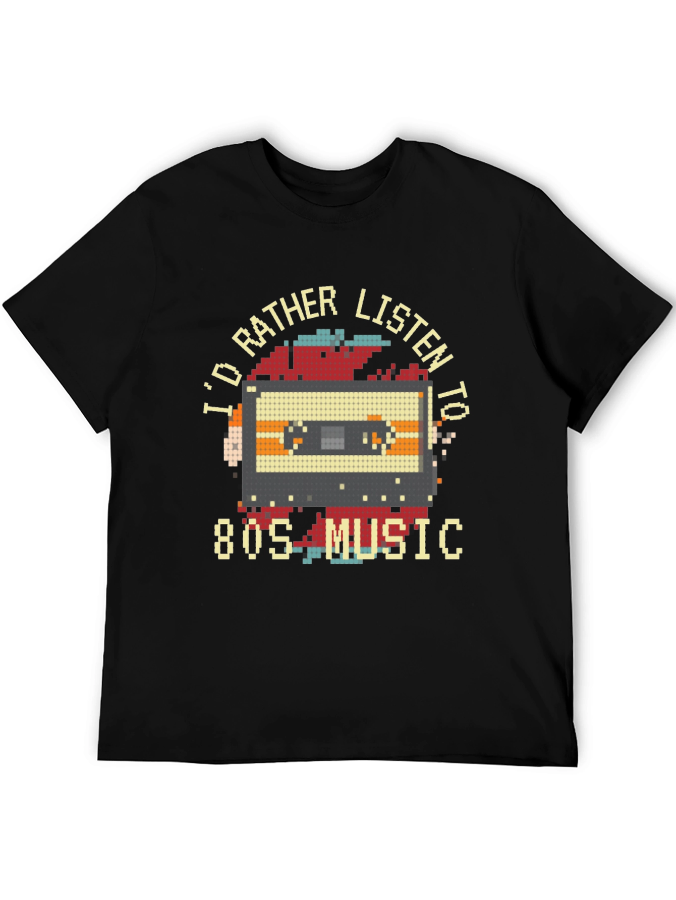 Retro 80s Music Graphic T-Shirt