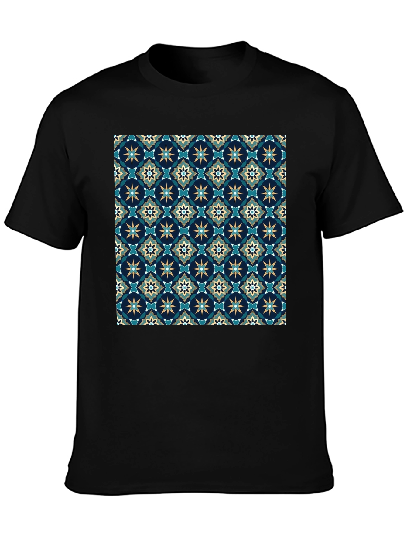 Stylish Patterned Tee - Unique Graphic Print
