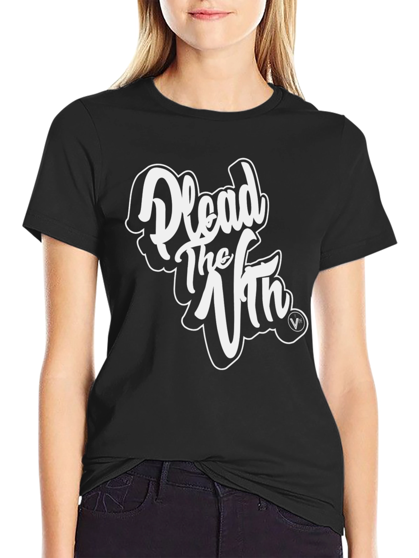Plead The 5th Graphic T-Shirt Black