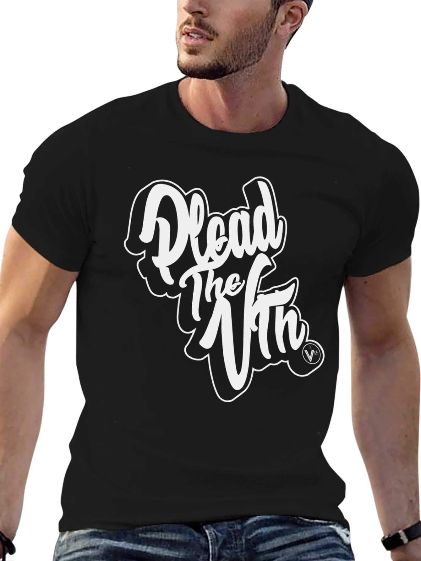 Plead The 5th Graphic T-Shirt Black