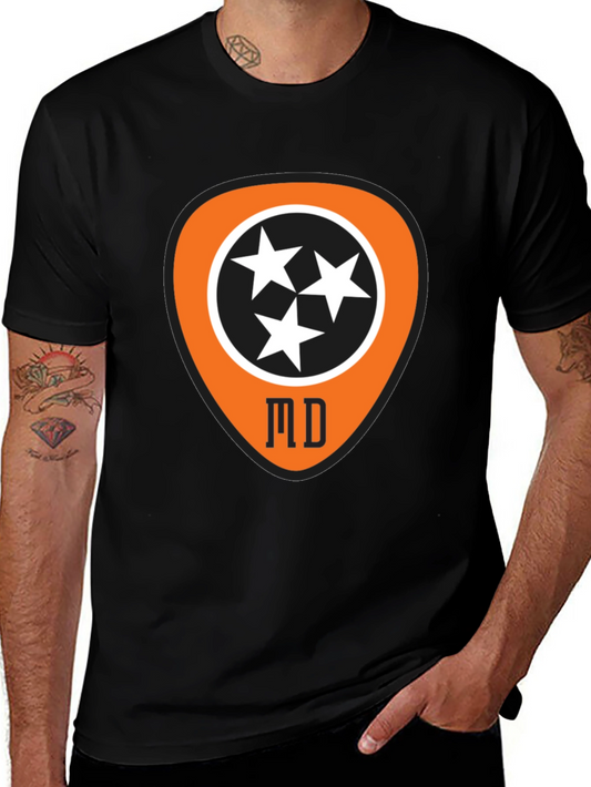 Tennessee Guitar Pick T-Shirt - Music City Style