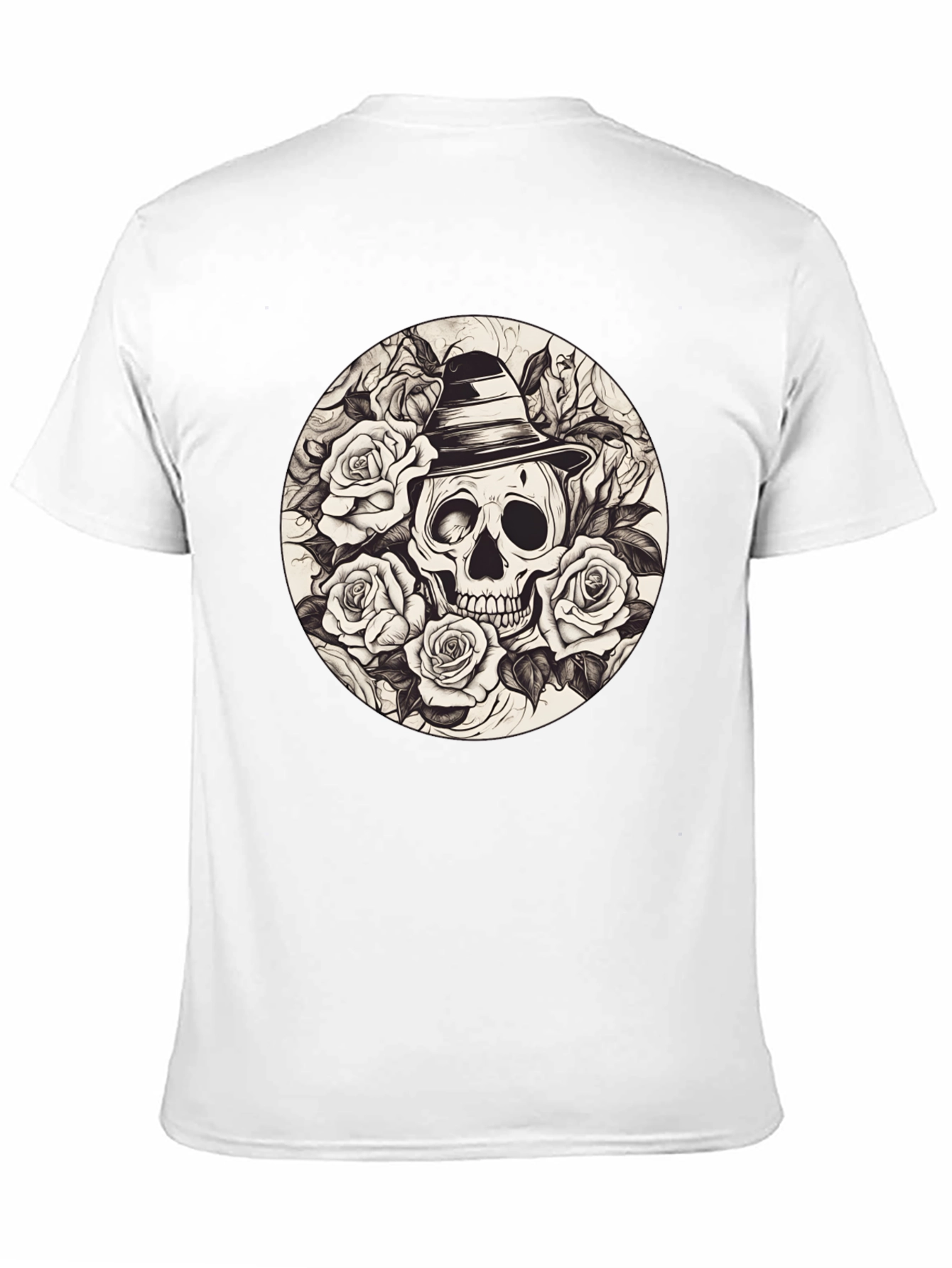 Skull & Roses Graphic Tee