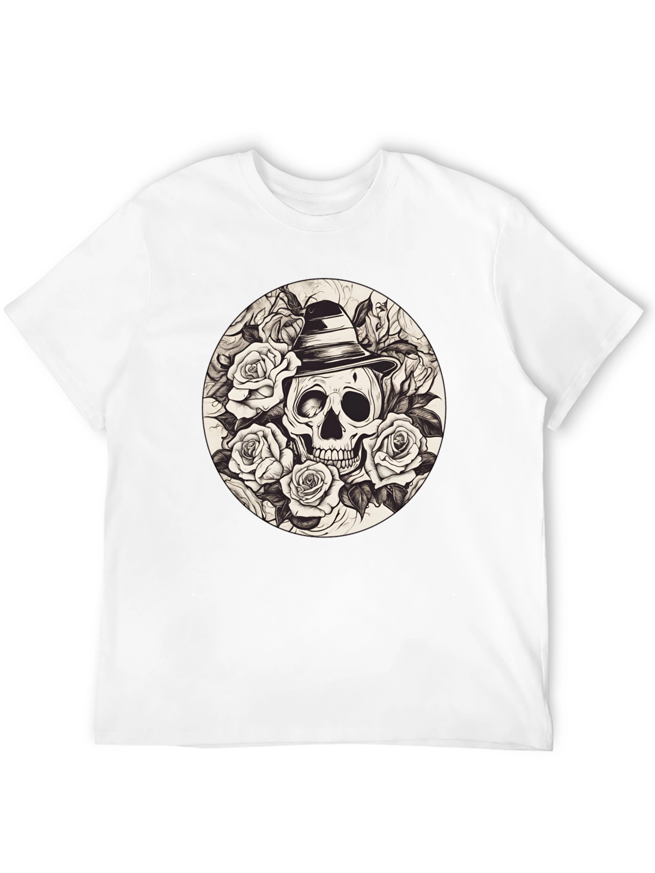 Skull & Roses Graphic Tee