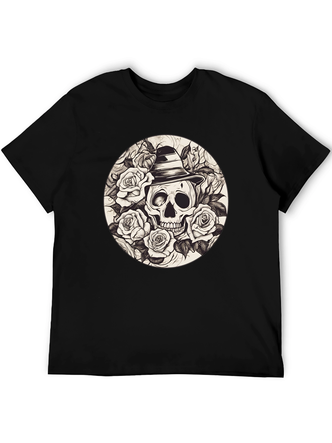 Skull & Roses Graphic Tee