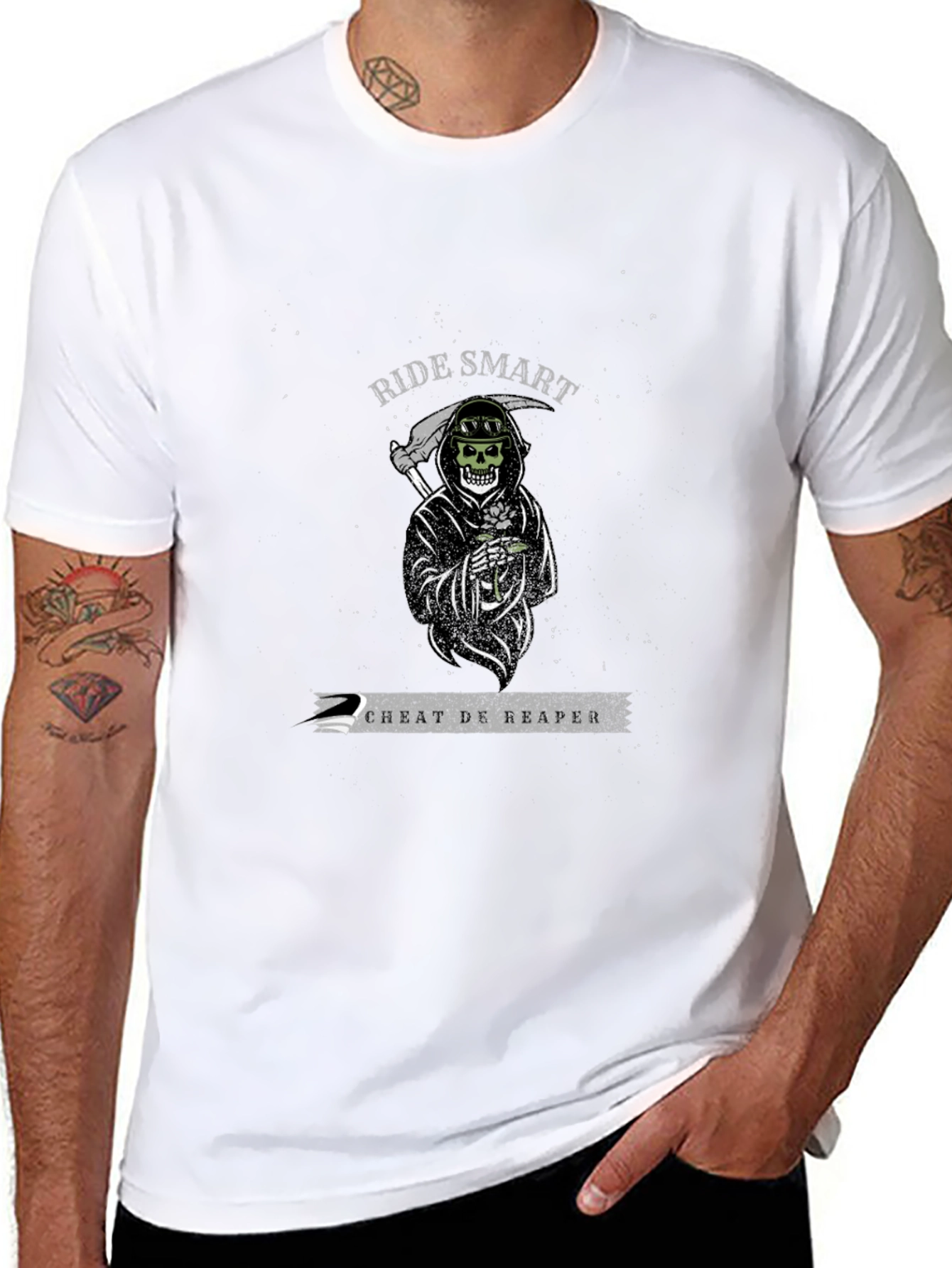 Ride Smart Grim Reaper T-Shirt
