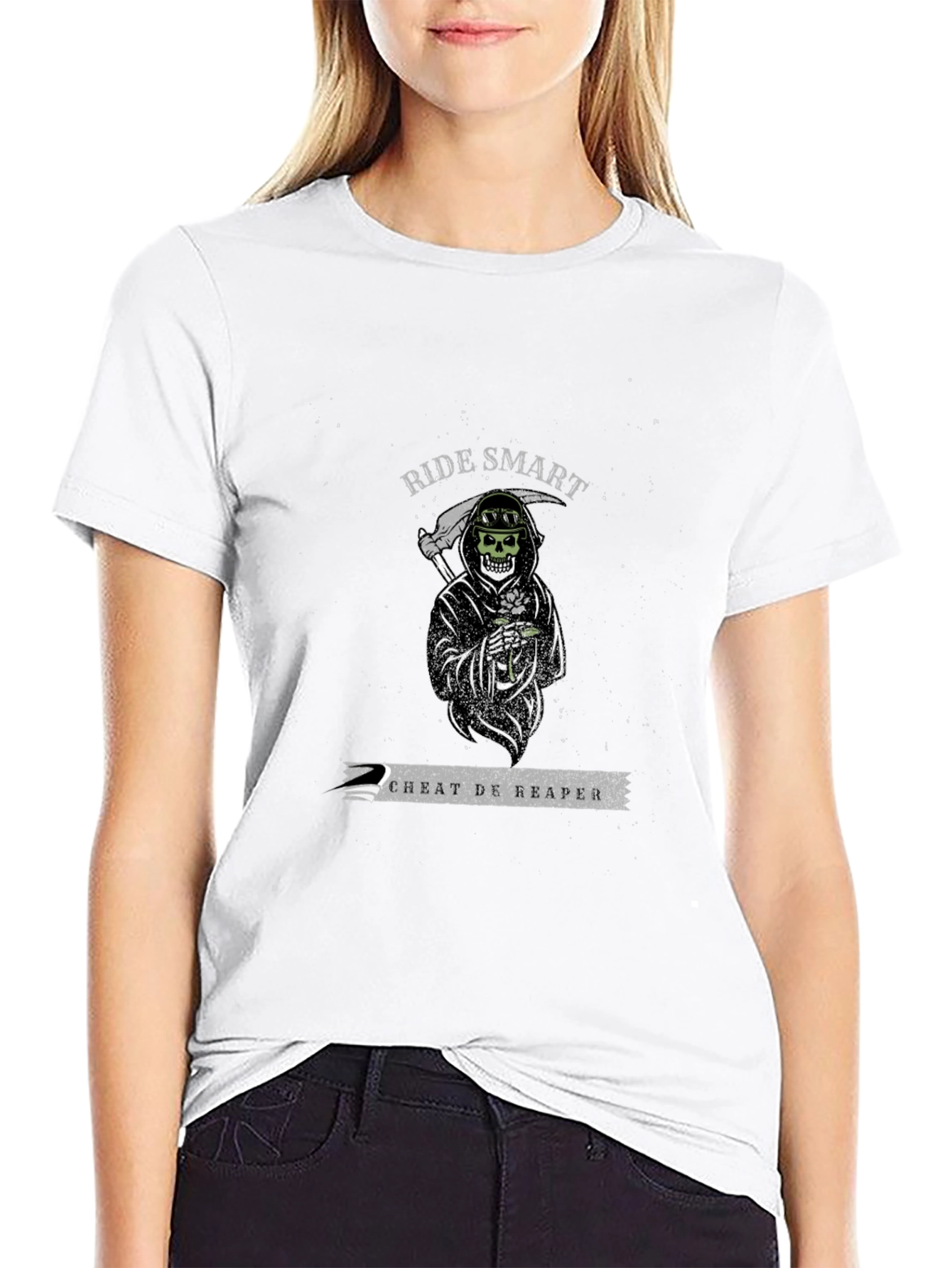 Ride Smart Grim Reaper T-Shirt