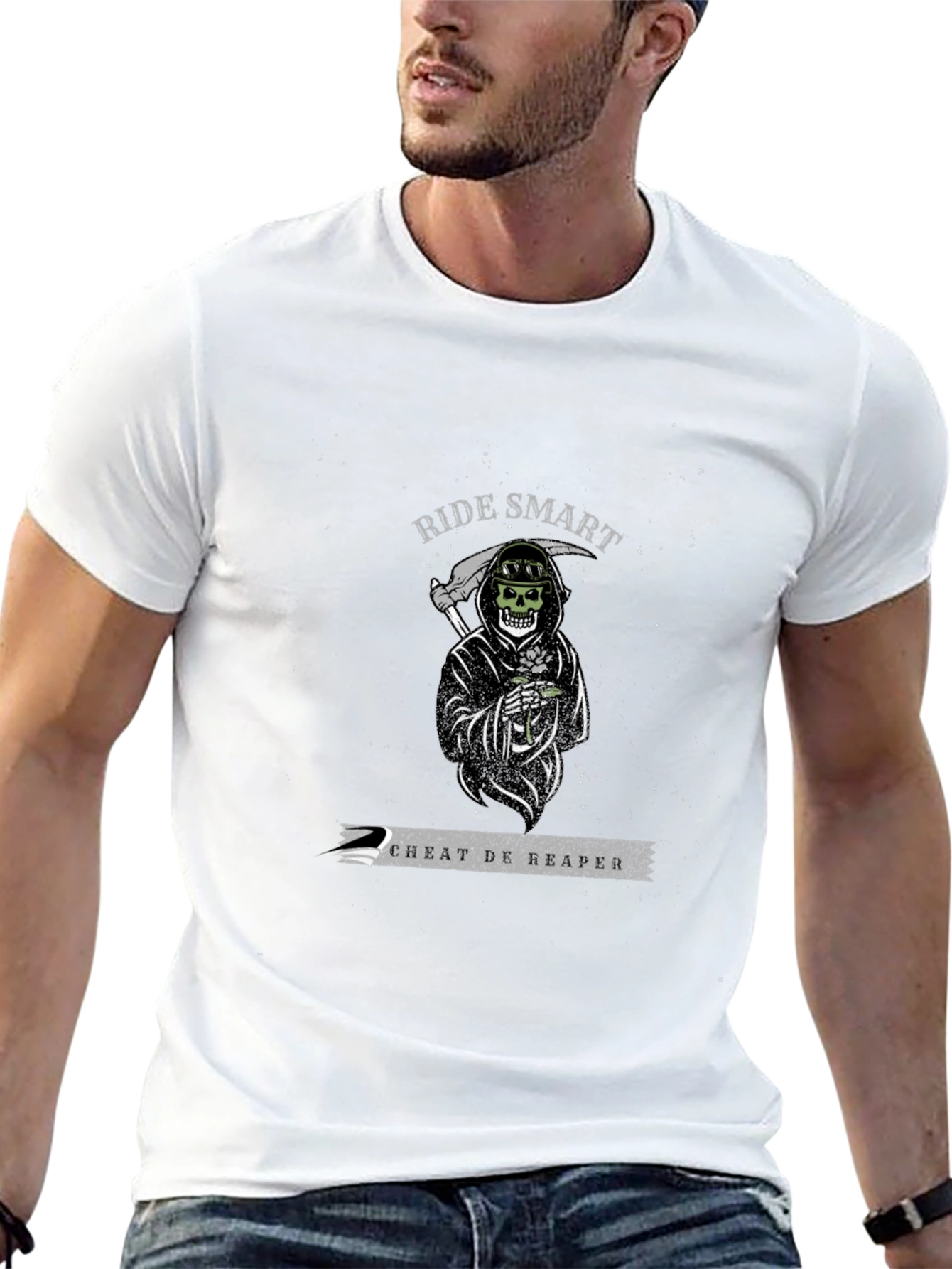 Ride Smart Grim Reaper T-Shirt