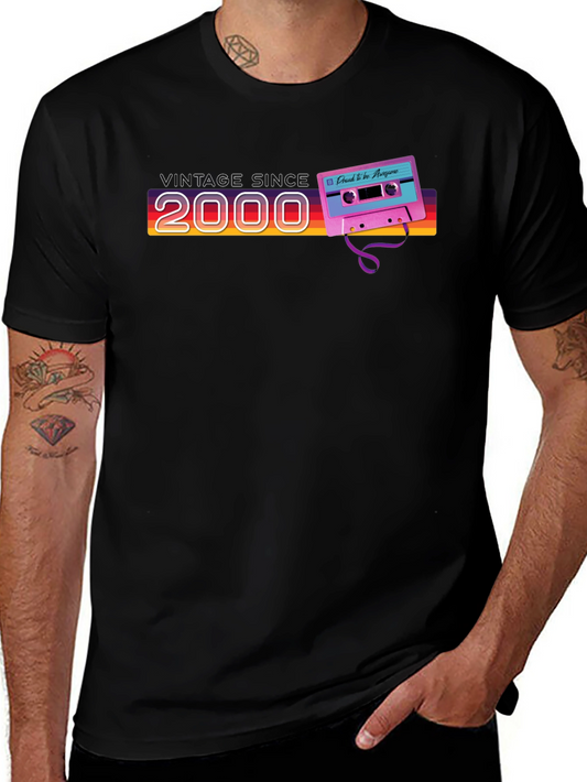 Vintage Since 2000 Cassette T-Shirt