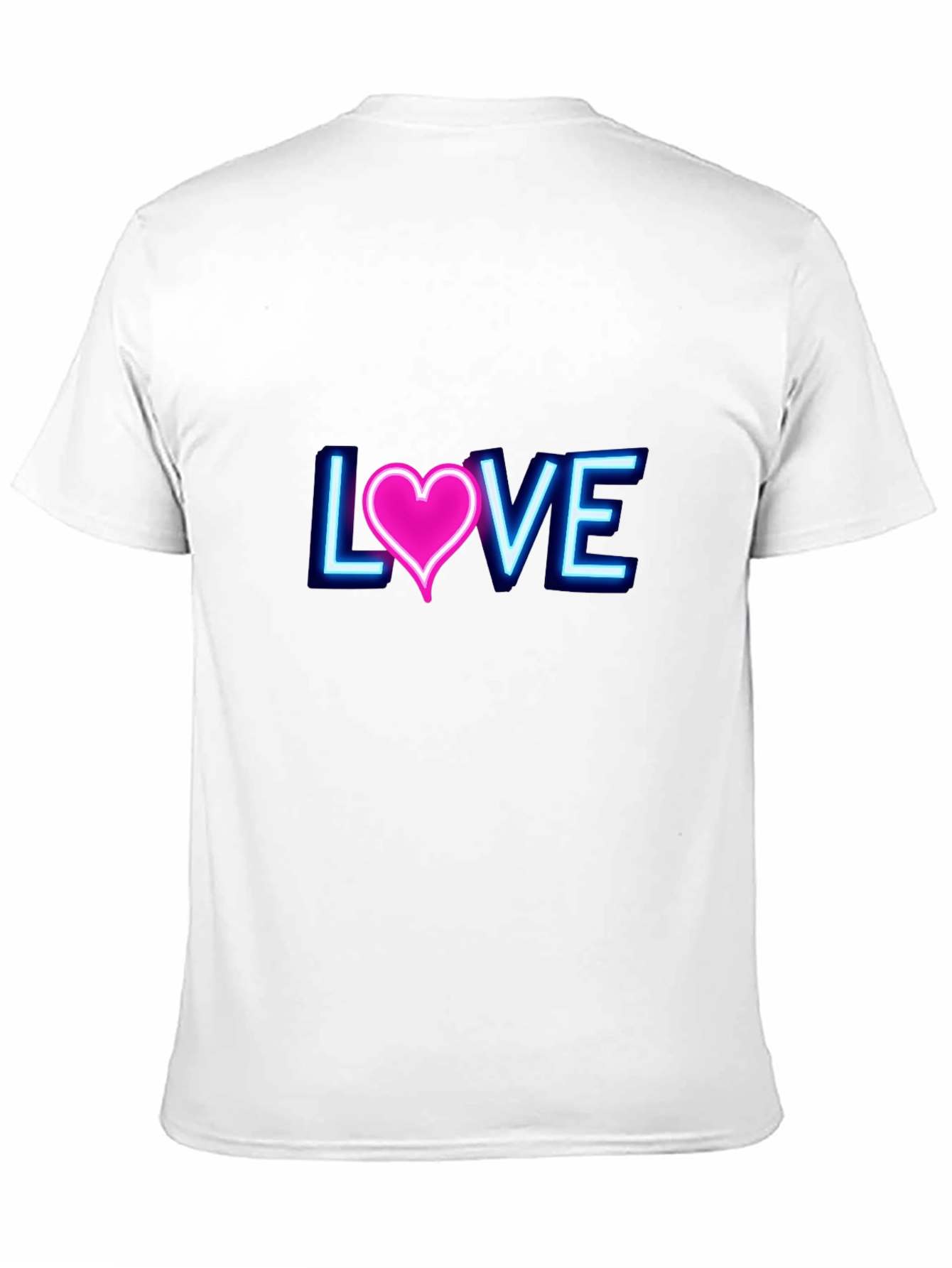 Neon Love Graphic T-Shirt - Trendy Casual Wear