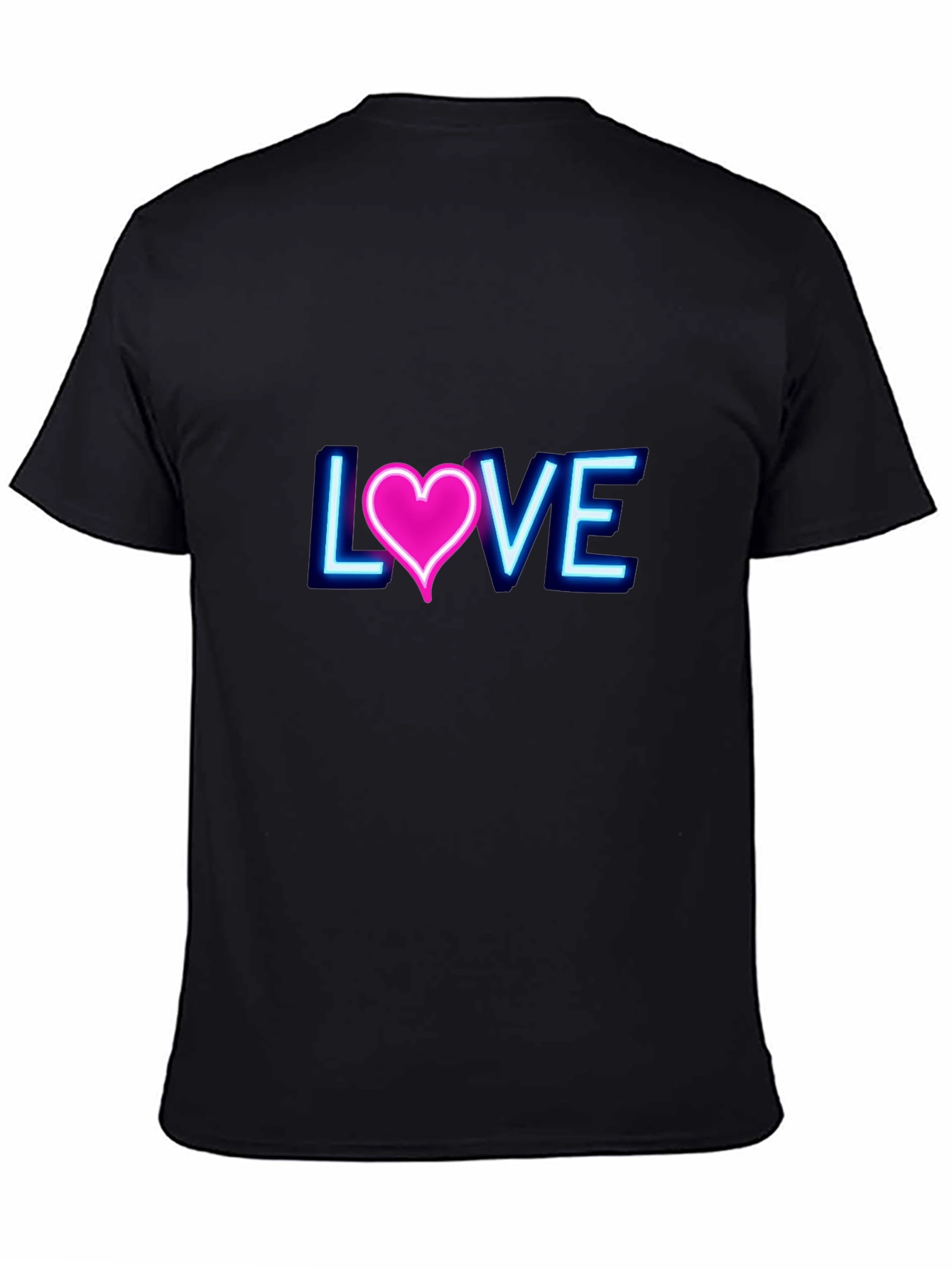 Neon Love Graphic T-Shirt - Trendy Casual Wear